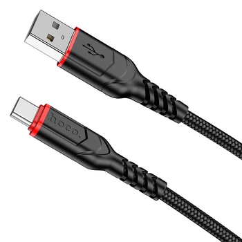 Кабель Hoco X59 Victory charging data cable Type-C(L=2M) Black