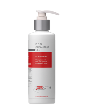 Medactive (Медактив) — Очищувальний гель D.S.N. Cleansing Gel для сухої та нормальної шкіри, 500 мл