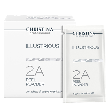 Освітлювальний Пілінг-порошок CHRISTINA ILLUSTRIOUS — Peel Powder (ШАГ 2A), 30 саше х 4,5 г