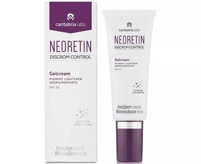 Cantabria Neoretin Discrom Control Gel-Cream SPF50 Осветляющий гель-крем, 40 мл