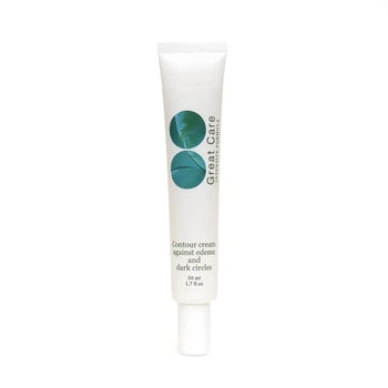 Контурний крем від набряків та темних кіл Great Care Contour Cream against edema and dark circles 50 мл