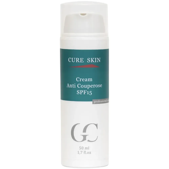 Антикуперозний крем заспокійливий SPF 15 для чутливої шкіри Cure Skin Cream Anti Couperose 50 мл