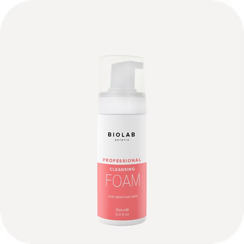 Очищающая пенка для чувствительной кожи Cleansing Foam for Sensitive Skin BIOLAB Estetic, 150 мл
