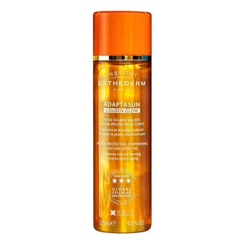 Захисна олія з шимером Institut Esthederm Adaptasun Golden Glow Hydra-Protective Shimmering Sun Care Body Oil 125 мл