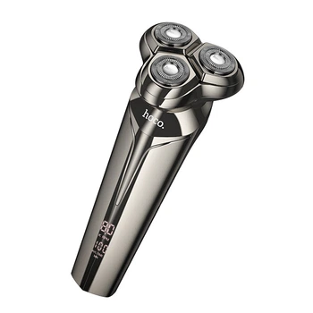 Электробритва HOCO HP39 600 mAh. Three-head shaver Metal Gray