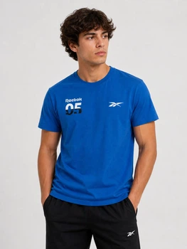 Футболка 010625 ВС синій FU3141 Reebok M(р)