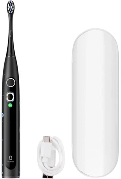 Elektryczna szczoteczka do zębów Oclean X Kids Electric Toothbrush Set Czarna