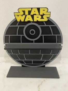 Підставка-органайзер для колекційних фігурок Star wars у формі Зірки Смерті. Aivory