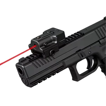 Лазерный прицел LG02 Red Laser Алюминиевый Красный лазер на 20mm Picatinny рейку