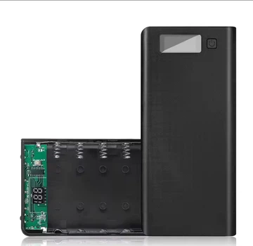 Корпус Power Bank (PowerBank) 8 аккумуляторів 18650 чорний