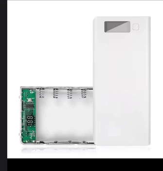 Powerbank Корпус повербанка з дисплеєм для 8 акумуляторів 18650 - 100126