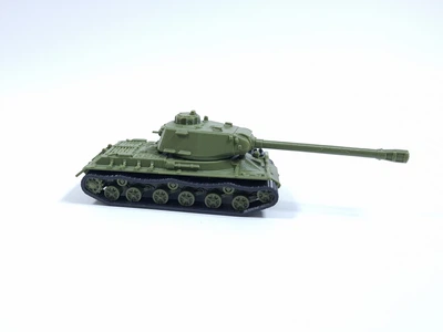 Модель танка ИС-2 с подвижной башней масштаб 1:72