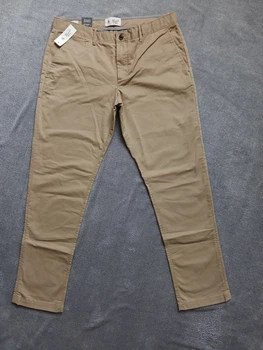 Мужские штаны чинос Original Penguin Slim Fit, р. 36/34, бежевые