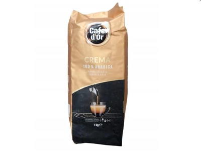 Кава в зернах Crema 100% Arabica Cafe d'Or 1 кг