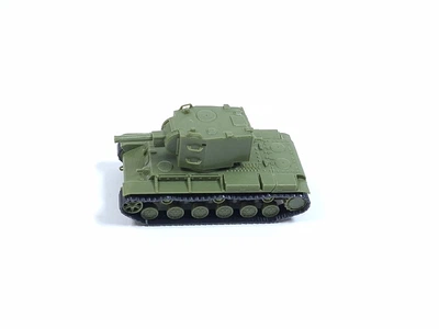 Модель танка КВ-2 с подвижной башней масштаб 1:72