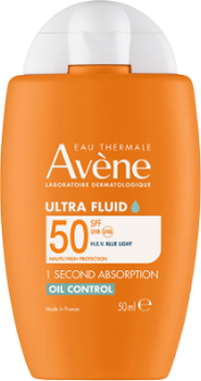 Fluid przeciwsłoneczny do twarzy Avene Solaire Oil Control SPF50 50 ml (3282770397680)