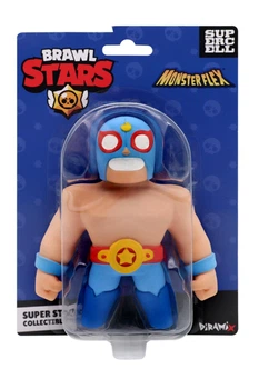 Фигурка El Primo Эль Примо Brawl Stars Monsterflex Stretch – гибкая, тяни и отпускай