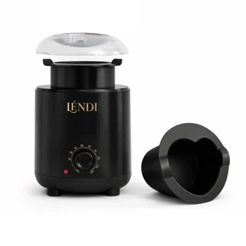Воскоплав Lendi Wax Lab с силиконовой чашей черный 200 мл