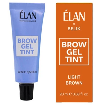 Гель-краска ELAN для бровей Light Brown 20 мл