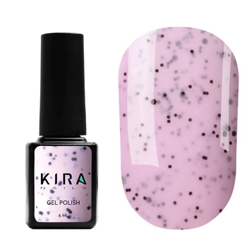 Гель-лак Kira Nails Чіа Пудинг №003 Малина, 6 мл