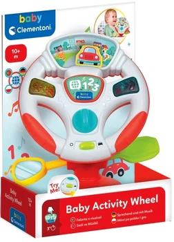 Розвиваюча іграшка Clementoni Baby розмовляюче електронне кермо 17533 (8005125175338)