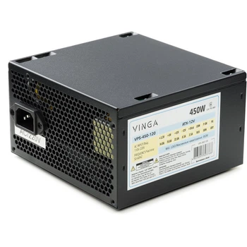 Блок живлення Vinga 450W ОЕМ (ek01963)