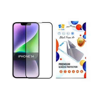 Скло захисне Drobak Apple iPhone 14 Frame A+ (ek14648)