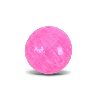 Детский мяч Попрыгунчик Bambi PR2511(Pink) тренажер, мяч 6 см светящийся, с веревкой 1 м