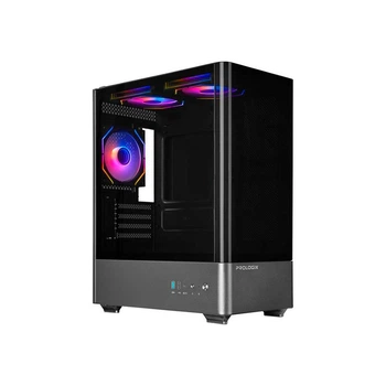 Корпус для ПК Prologix Lumi GM-01AB Glass (ek04120)