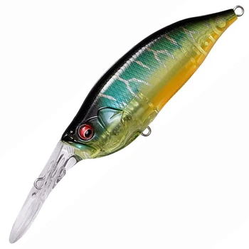 Воблер Megabass I x I Shad Type-3 SF 57mm 7.0g Clear Hot Tiger