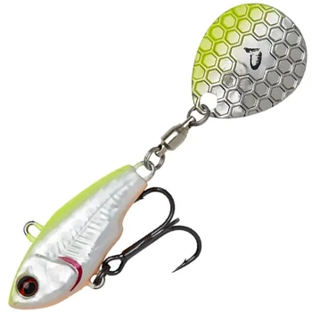 Тейл-спиннер Savage Gear Fat Tail Spin 65mm 16.0g Lemon Back Flash