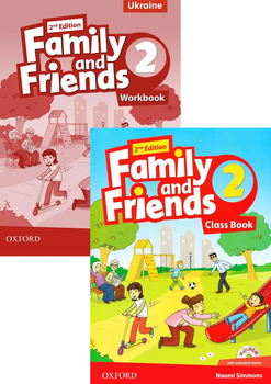Комплект Family and Friends 2 (2nd edition) Книга та зошит