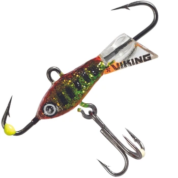 Балансир Viking Fishing Yeti Ice Jig 20mm 3.0g #17 Brown Perch