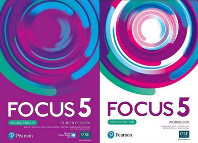 Комплект Focus 5 Students book & workbook зошит + підручник