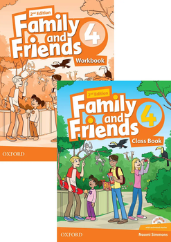 Комплект Family and Friends 4 (2nd edition) Книга та зошит
