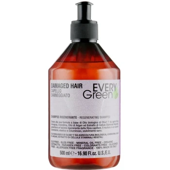 Шампунь відновлювальний Damaged Hair Shampoo Regenerating Dikson Every Green 500 мл