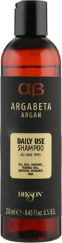 Аргановий шампунь для відновлення всіх типів волосся Daily Use Shampoo All Hair Types Dikson Argabeta Argan 250 мл