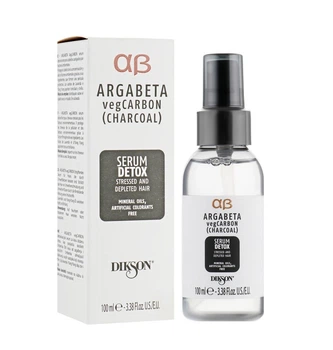 Сироватка термо-спрей для стресового стоншеного волосся Serum Detox Carbon Stressed & Depleted Hair Dikson Argabeta 100 мл
