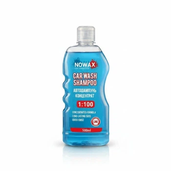 Автошампунь Nowax Universal Fit 500мл концентрат очищающее средство для кузова для ручной мойки автомобиля (SK_NX00500А12)