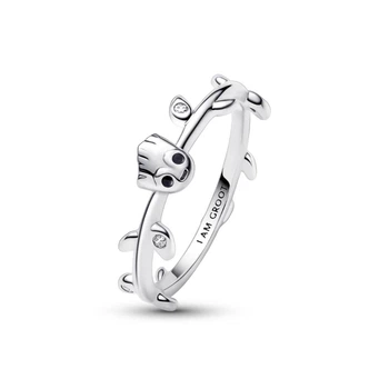 Посріблене Каблучка Pandora Ґрут і листя Вартові Галактики 192566C01 (16.5)