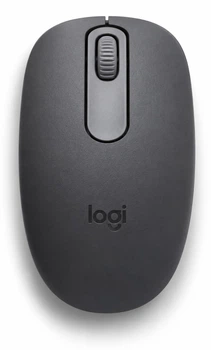 Мышка беспроводная Logitech M196 Bluetooth Graphite / Bluetooth мышь для ноутбука и ПК