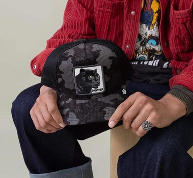 Кепка Goorin Bros Animal Farm PANTHER Camo Limited Collection One size (101-2249-COL01)