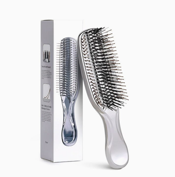 Щетка для волос и кожи головы Scalp Brush for Professinal серебро