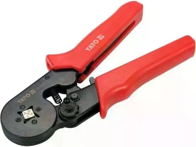 Клещи YATO для обжатия и зачистки проводов, 175 мм, AWG 23–7 (0,25–10 мм²)