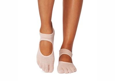 Носки для йоги ToeSox Full Toe Bellarina Grip Mellow S (36-38.5)