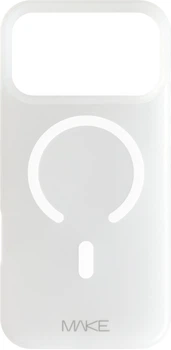 Чехол для смартфона MAKE Silicone Aura Magnet для Apple iPhone 17 Pro Max Clear (MCLAM-AI17PM)