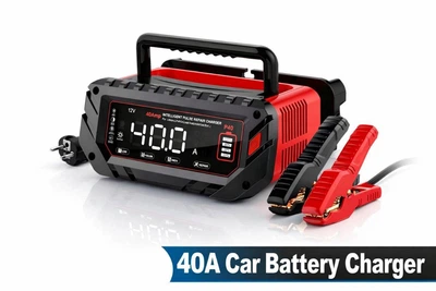Професійний інтелектуальний зарядний пристрій HTRC P40 40A для 6V 12V 24V LiFePO4 AGM GEL / Smart зарядка