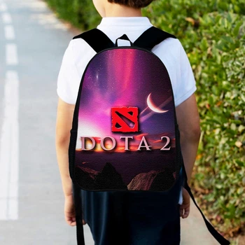 Рюкзак детский Дота 2 "Dota 2" 34х27 см, городской ранец для мальчика (00471)