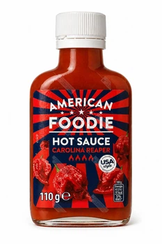 Соус Carolina Reaper American Foodie лимитированная версия Roleski 30000-40000 SHU Каролина Рипер экстремально острый 110 г