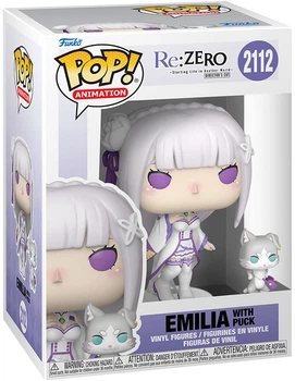 Набор игровых фигурок Funko Pop! Re:Zero Эмилия с Паком (86515)